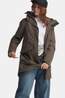 Didriksons Felia Gevoerde Parka Dames mid brown