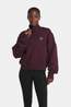 Röhnisch Base Sweat Half Zip Fleecetrui Dames Egg Plant