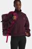 Röhnisch Base Sweat Half Zip Fleecetrui Dames Egg Plant