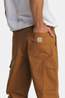 Carhartt Relaxed Straight Rugged Flex Duckstof Werkbroek mid brown