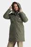 Carhartt Great Lands Gevoerde Parka Dames Olive Green
