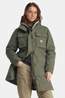 Carhartt Great Lands Gevoerde Parka Dames Olive Green