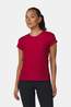 Ayacucho Mountain Technical Tee III T-Shirt Dames Red/Red