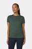 Ayacucho Midweight Merino T-Shirt Dames dark green
