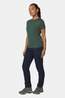 Ayacucho Midweight Merino T-Shirt Dames dark green