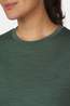 Ayacucho Midweight Merino T-Shirt Dames dark green