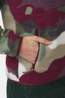 Ayacucho Hemlock Fleecetrui Dames Bordeaux / Maroon/Patterned
