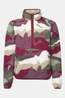 Ayacucho Hemlock Fleecetrui Dames Bordeaux / Maroon/Patterned
