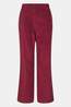 Ayacucho Pike Corduroy 5 Pocket Lange Broek Dames Bordeaux / Maroon