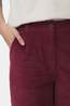 Ayacucho Pike Corduroy 5 Pocket Lange Broek Dames Bordeaux / Maroon