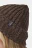 Ayacucho Adventure Ribbed Beanie Muts dark brown