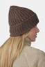 Ayacucho Adventure Ribbed Beanie Muts dark brown
