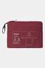 Ayacucho Adventure Poncho II dark red