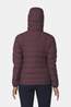Ayacucho Adventure Lightweight Down Hoody Jas Dames Egg Plant