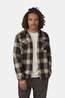 Ayacucho Timber Heavy Flannel Check Longsleeve Overhemd Brown/Ecru