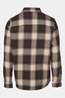 Ayacucho Timber Heavy Flannel Check Longsleeve Overhemd Brown/Ecru