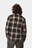 Ayacucho Timber Heavy Flannel Check Longsleeve Overhemd Brown/Ecru
