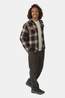 Ayacucho Timber Heavy Flannel Check Longsleeve Overhemd Brown/Ecru
