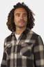 Ayacucho Timber Heavy Flannel Check Longsleeve Overhemd Brown/Ecru