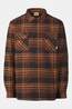 Ayacucho Creek Padded Flannel Check Overhemd Heren rust/brown