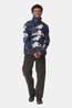 Ayacucho Hemlock HZ Fleecetrui Heren Navy Blue/Patterned