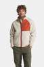 Passenger Offgrid Full Zip Fleecevest Heren Ecru