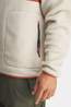 Passenger Offgrid Full Zip Fleecevest Heren Ecru
