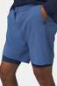 Ayacucho Rio 2-in-1 Hardloopbroekje Heren met Binnenbroek mid blue