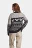 KAVU Wood Valley Gebreide Trui Dames black/white