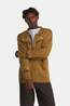 KAVU Jeffery Gebreid Vest Heren dark yellow
