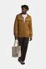 KAVU Jeffery Gebreid Vest Heren dark yellow