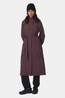Ayacucho Canopy Trench Coat Regenparka Dames Egg Plant