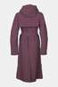 Ayacucho Canopy Trench Coat Regenparka Dames Egg Plant