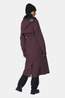 Ayacucho Canopy Trench Coat Regenparka Dames Egg Plant