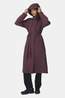 Ayacucho Canopy Trench Coat Regenparka Dames Egg Plant