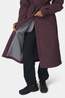 Ayacucho Canopy Trench Coat Regenparka Dames Egg Plant