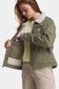 Carhartt Detroit Gevoerde Jas Dames Olive Green