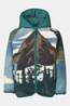 Ayacucho Oeliz Omkeerbare Fleece Jas Kind Green/Patterned