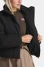 Elvine Annabelle Gevoerde Jas Dames black