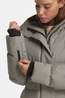 Krakatau Wear Cassini Gewatteerde Parka Dames light grey