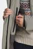 Krakatau Wear Cassini Gewatteerde Parka Dames light grey