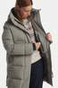 Krakatau Wear Cassini Gewatteerde Parka Dames light grey