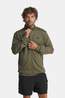 adidas The Workout Essentials All-Set 3-Stripes Knit Track Top Olive Green
