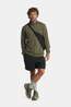 adidas The Workout Essentials All-Set 3-Stripes Knit Track Top Olive Green