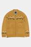 KAVU Jeffery Gebreid Vest Heren dark yellow