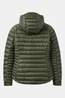 Rab Microlight Alpine Hoody Donsjas Dames dark green