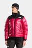 The North Face Summit Nuptse Donsjas Dames black/mid red