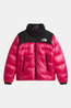The North Face Summit Nuptse Donsjas Dames black/mid red