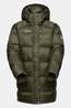 Mammut Glacier Glow In Hooded Donsparka Dames dark khaki