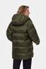 Mammut Glacier Glow In Hooded Donsparka Dames dark khaki